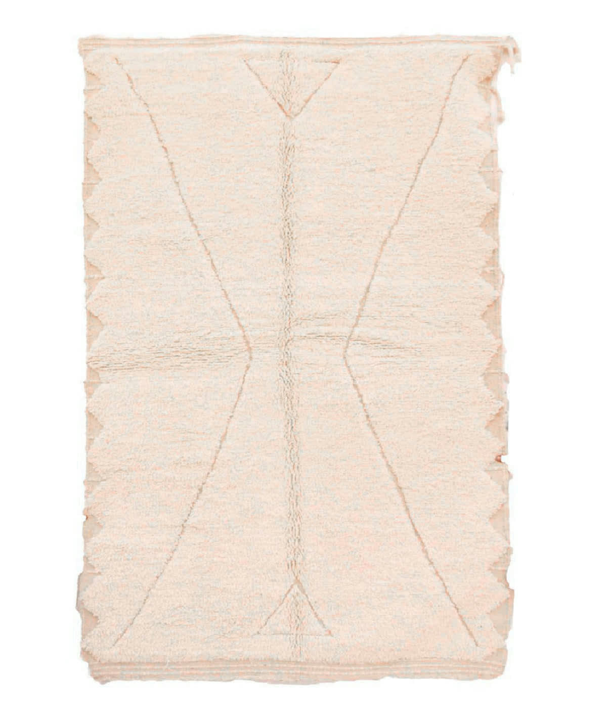 BERBERE - Tapis Berbere marocain pure laine 157x262