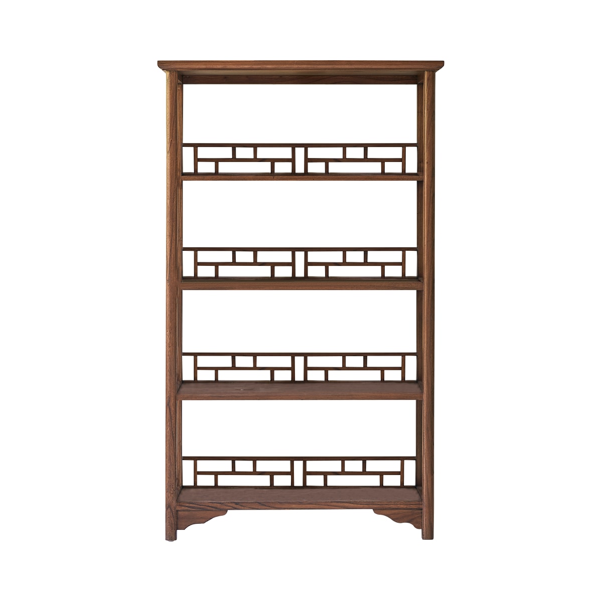 Tikamoon - Ame - Boekenkast van massief iepenhout