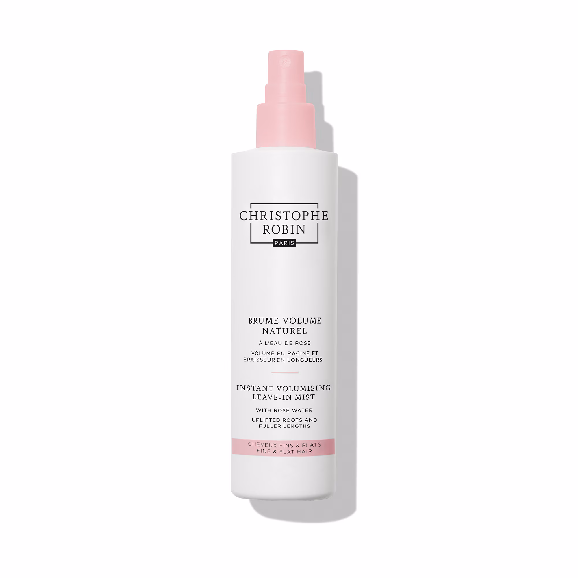VOLUMEBrume volumisante instantanée à l'eau de rose