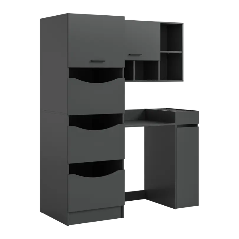 Waschmaschinenschrank 4-teilig Free