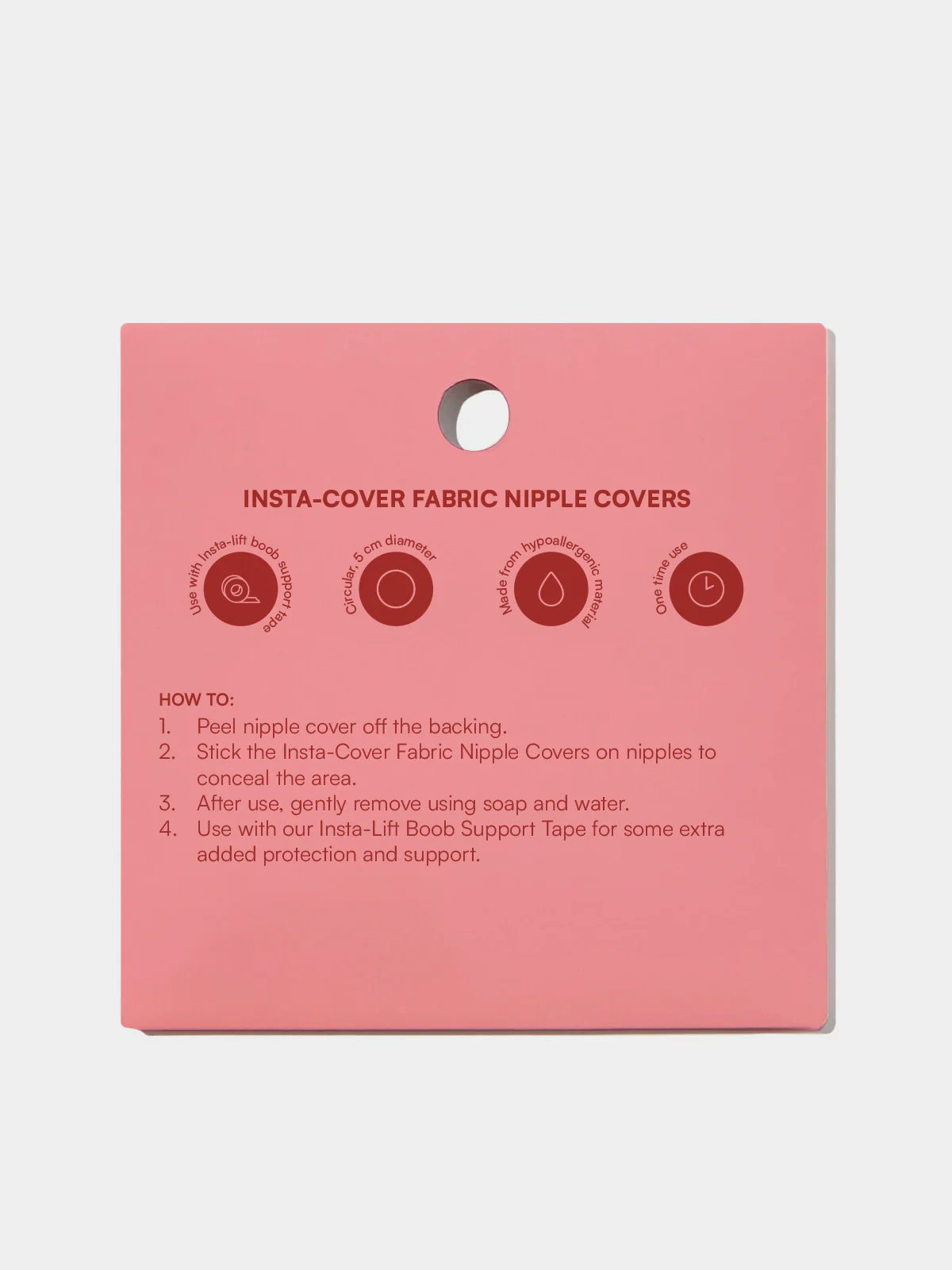 Insta-Cover Single Use Fabric Nipple Covers