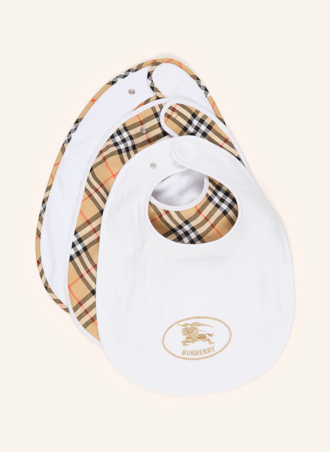 BURBERRY 4er-Set Lätzchen