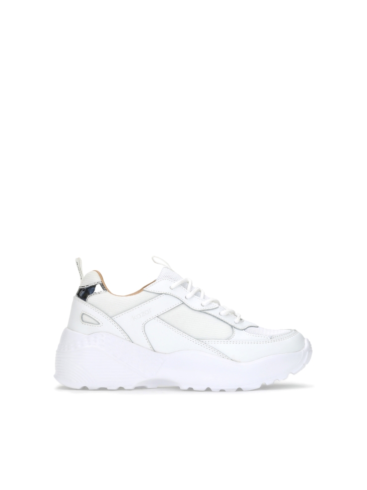 Ladies' white sneakers