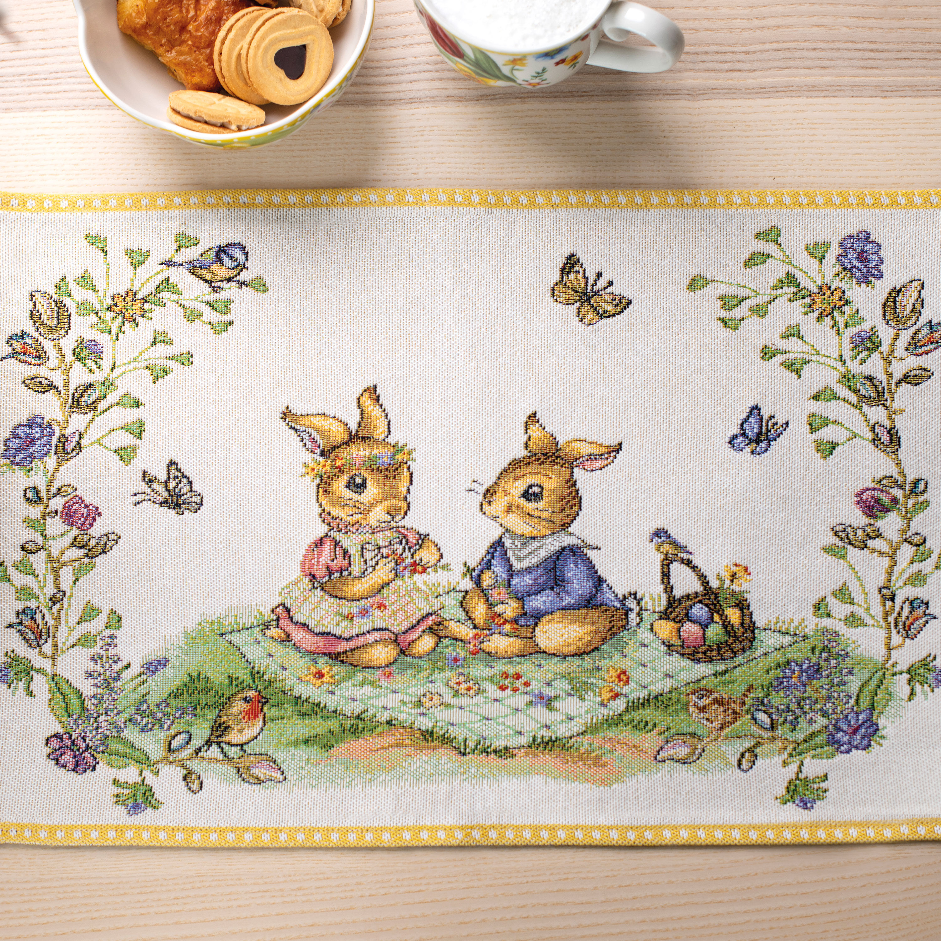 Spring Fantasy Placemat - Green, 12.6'' x 18.9'' x ''