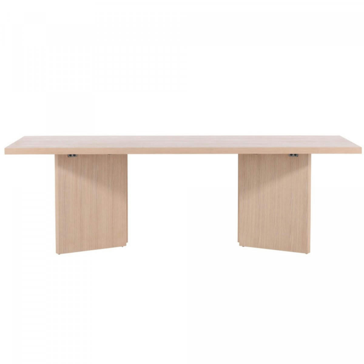 BOMBAY - Grande table à manger design en bois 240cm