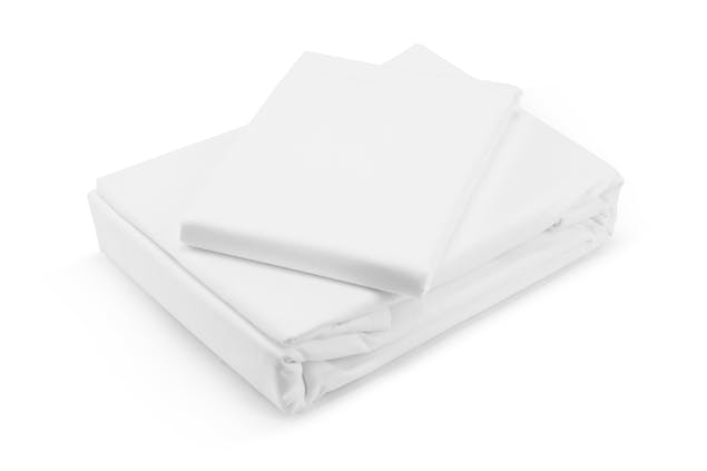 NNEKGE 1200TC Cotton Rich Quilt Cover Set (White Queen)