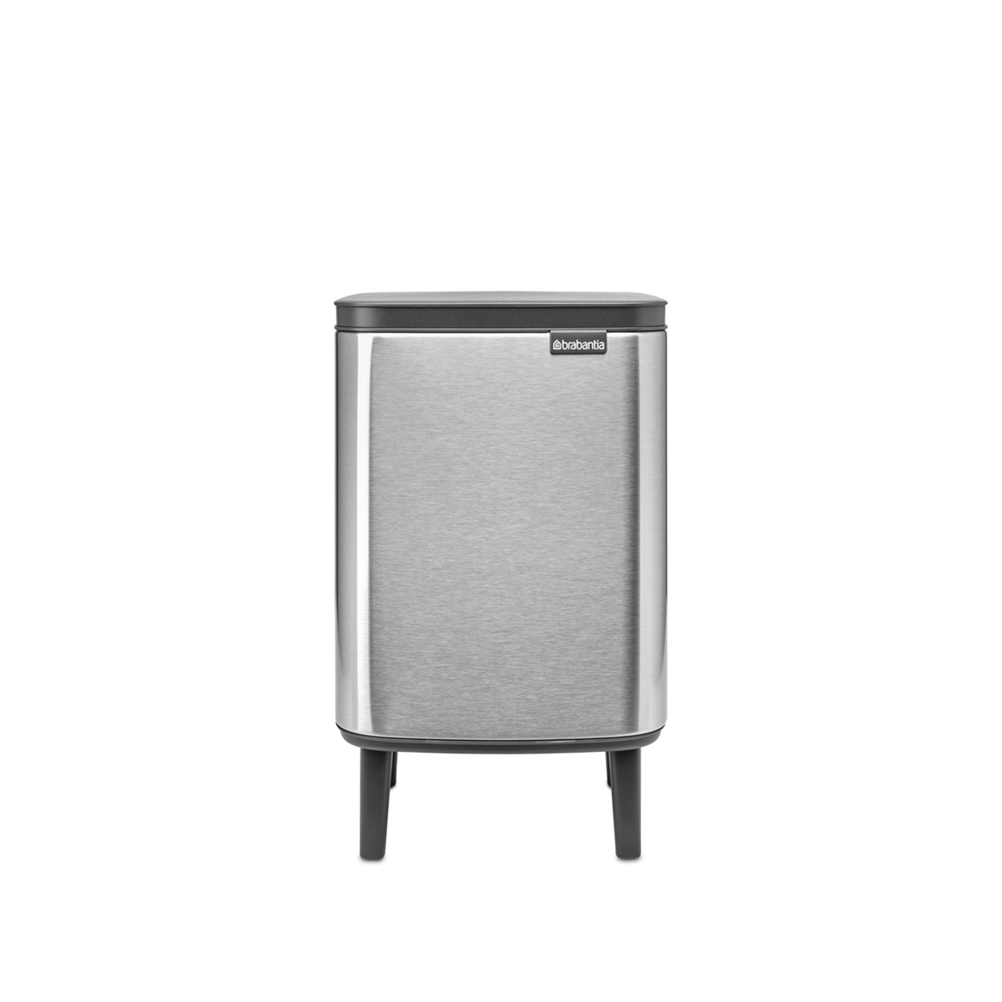 Brabantia Bo Hi afvalemmer, 7L - Matt Steel Fingerprint Proof