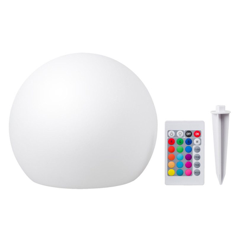 Boule LED lumineuse solaire flottante MultiBright Ø 25 cm UBBINK