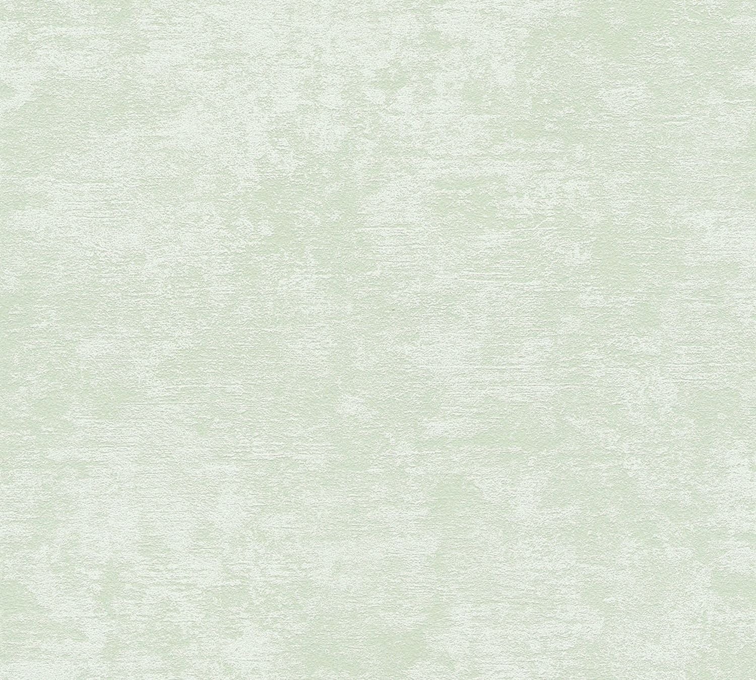 A.S. Création behang betonlook groen - 53 cm x 10.05 m - AS-378383