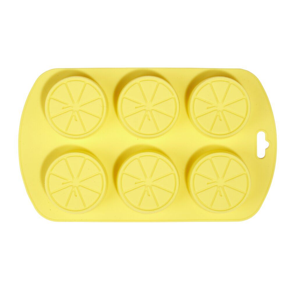 Moule à glaçons x6 silicone forme fruits 11x19cm (3 modèles)