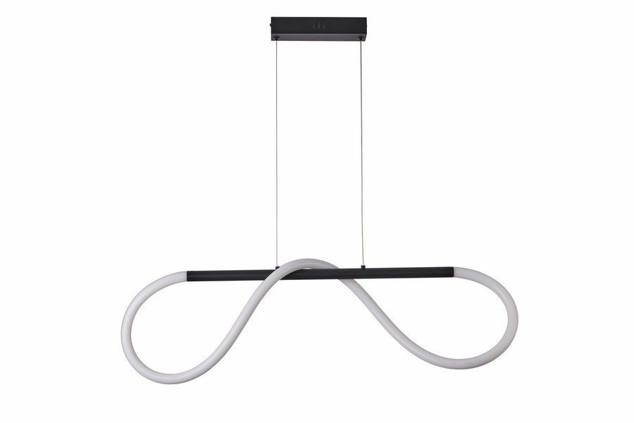 Lampa wisząca Savanah czarna LED 1x16W Neutralna biel 1280lm Reality