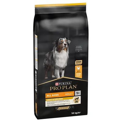 PURINA PRO PLAN All Sizes Adult Light/Sterilised with Chicken