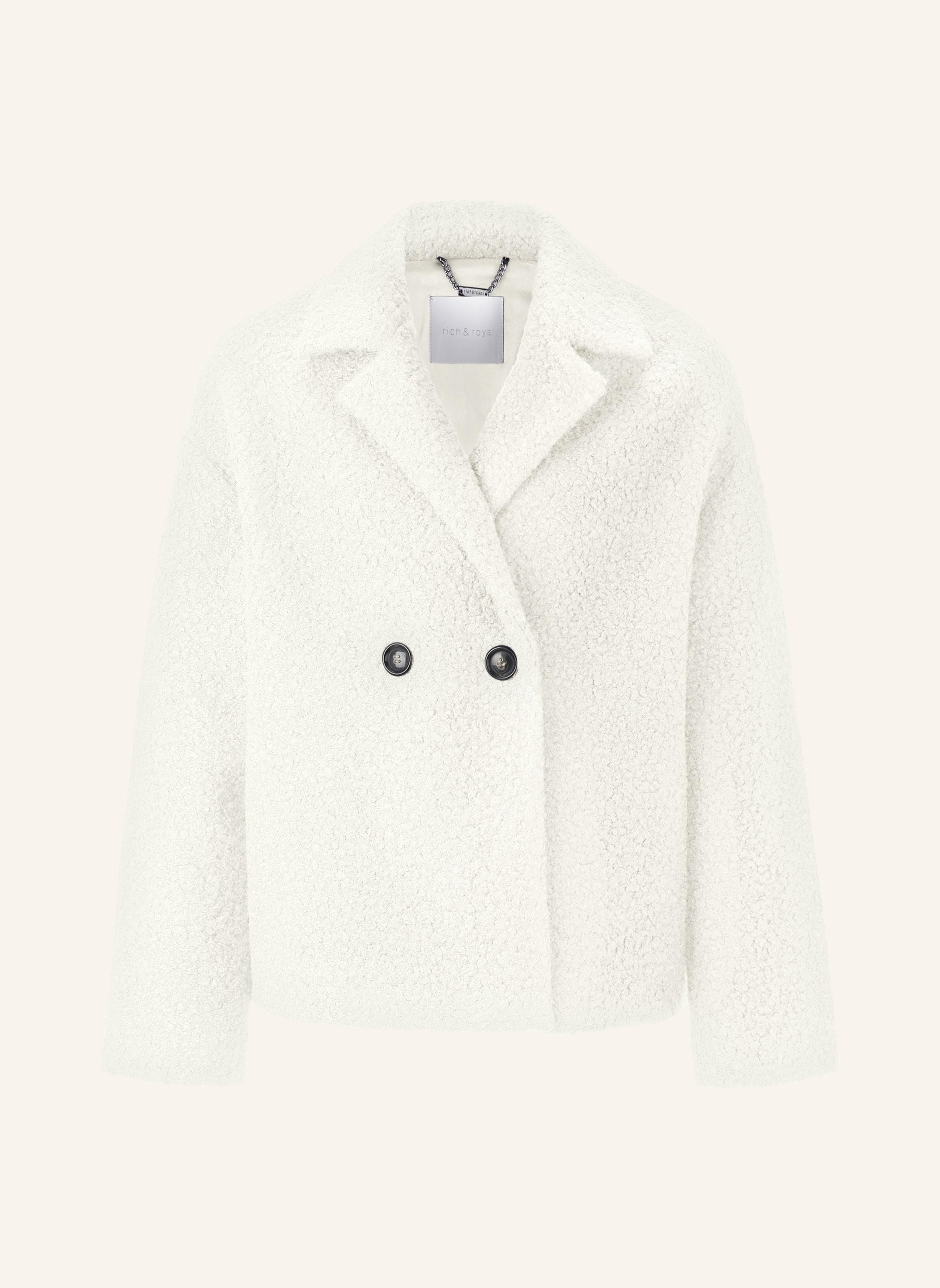 Rich & Royal Bouclé-Jacke
