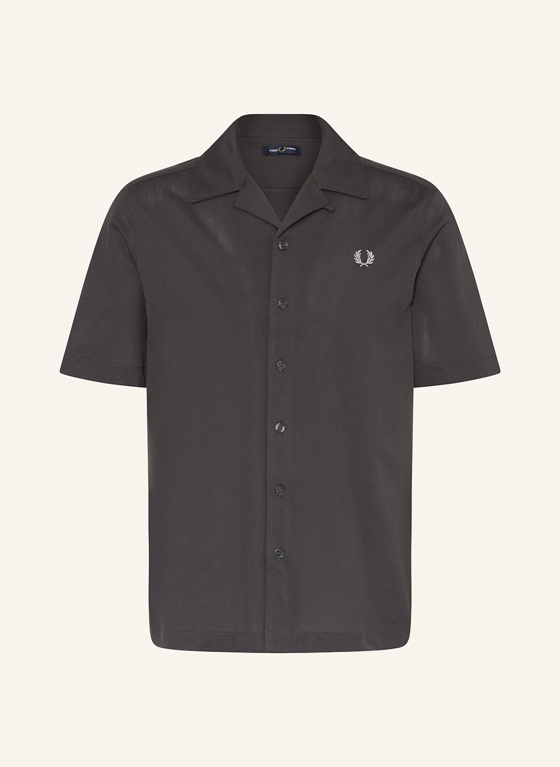 FRED PERRY Resorthemd Comfort Fit aus Piqué