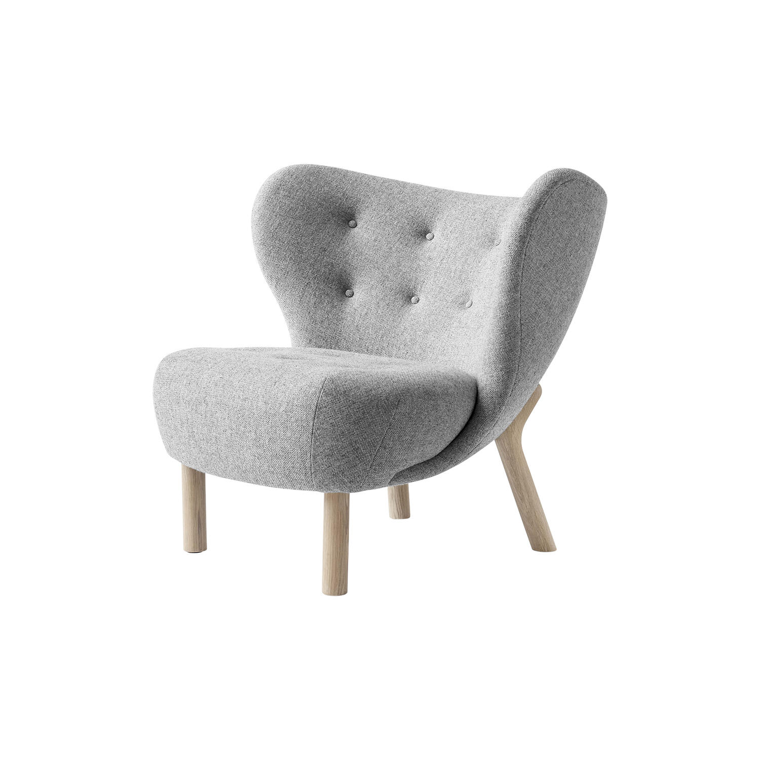 Little Petra VB1 loungestol, Hallingdal 130/olieret eg