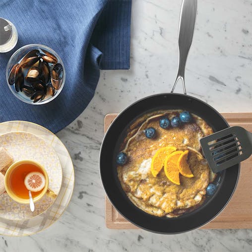 SOGA 4X Stainless Steel Fry Pan Induction Non-Stick Skillet