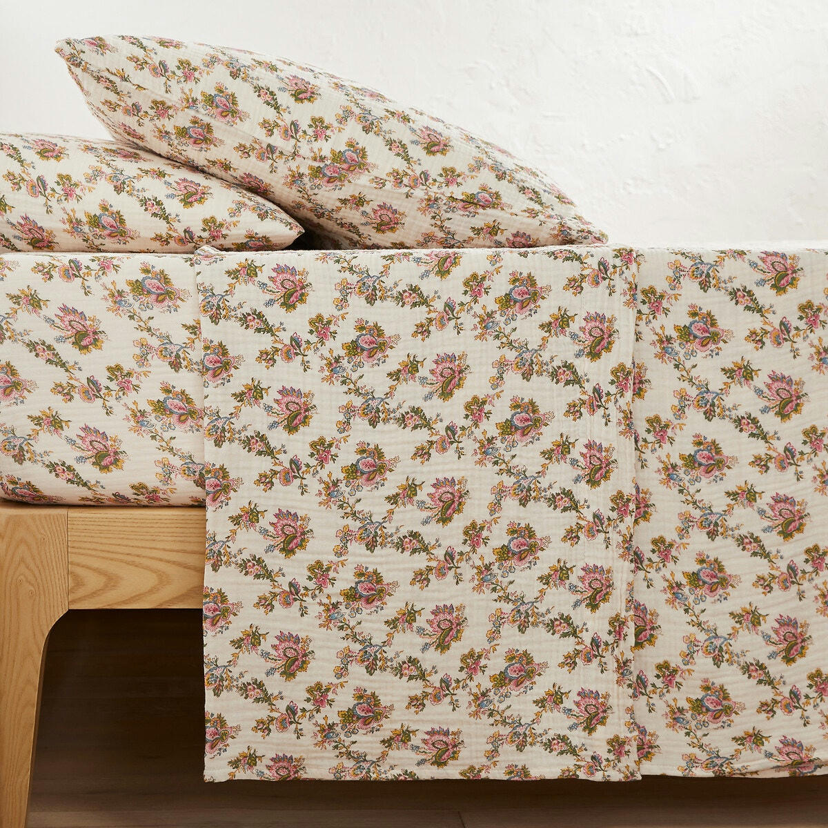 Drap plat en gaze de coton, Yemi