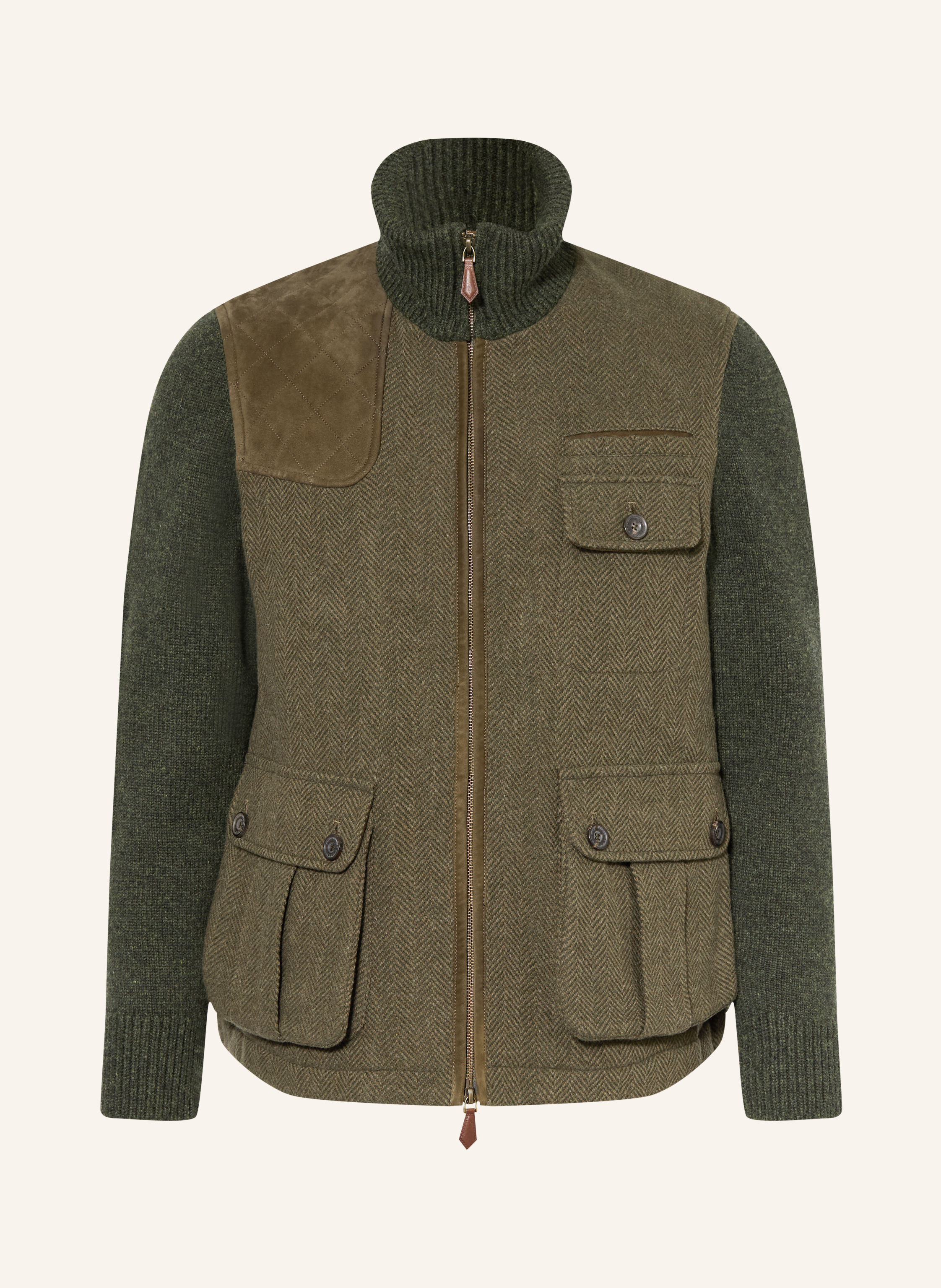 HABSBURG Fieldjacket HIRSCHENAU im Materialmix