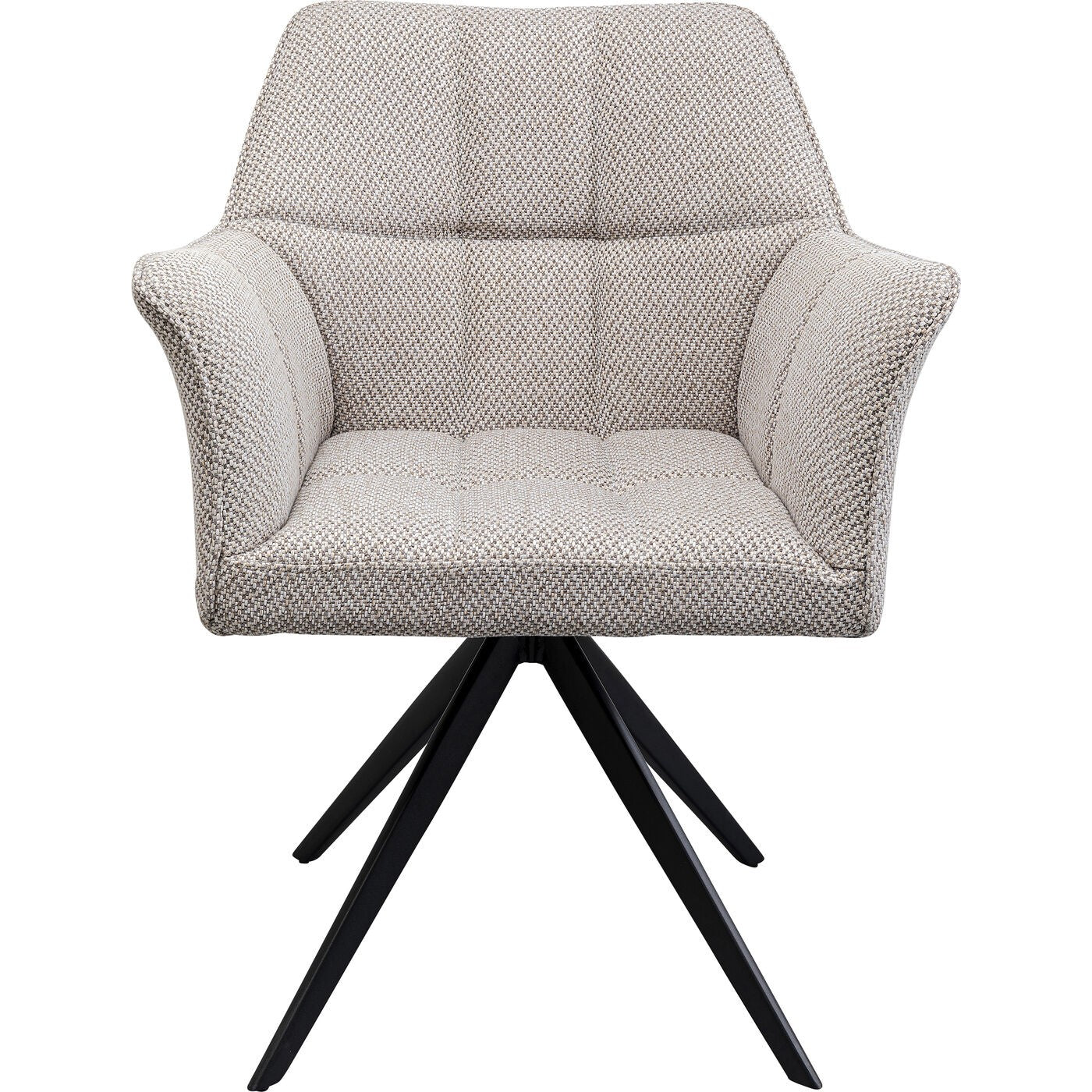 Kare Design Draaistoel met armleuningen Thinktank grijs