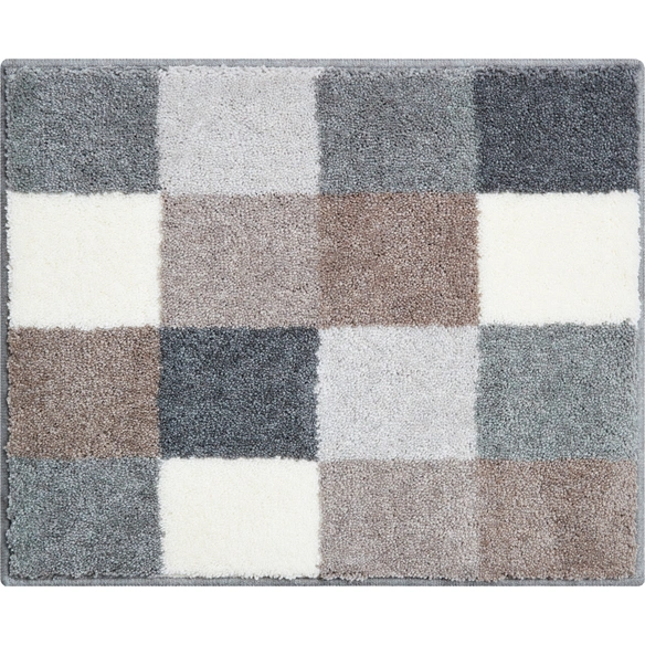 Badematte »Bona«, BxL: 50 x 60 cm, beige, aus 100% Polyacryl