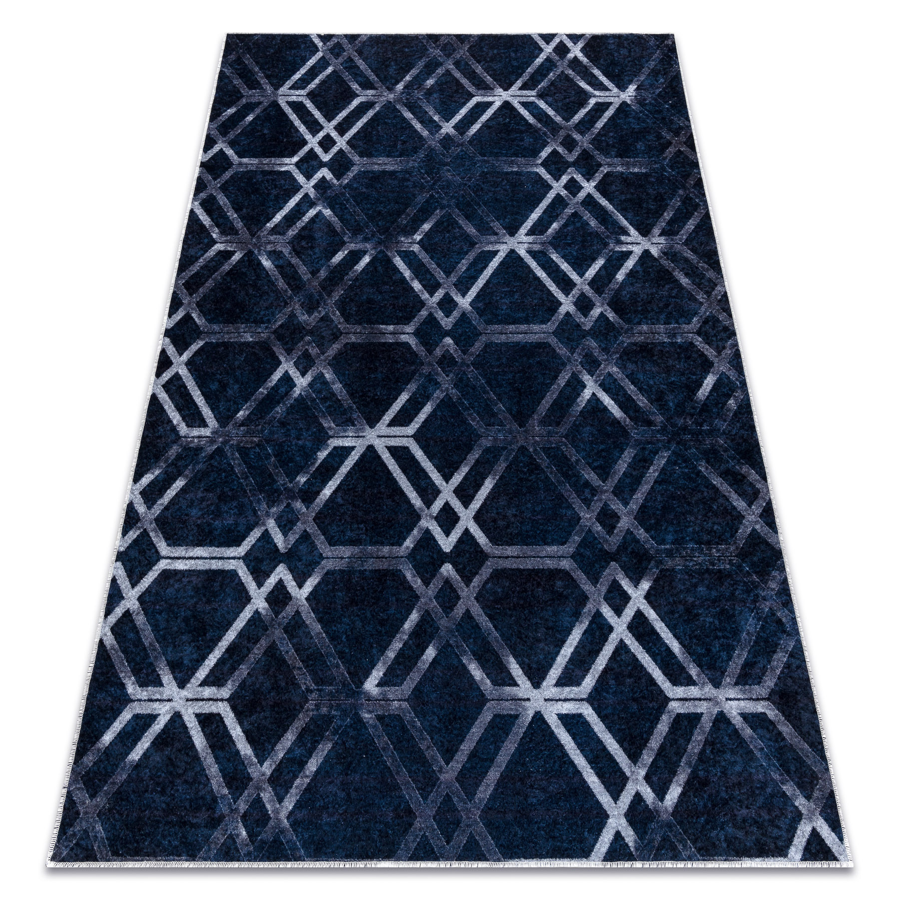 Dywan do prania MIRO 51805.802 Geometryczny, kratka 200x290 cm