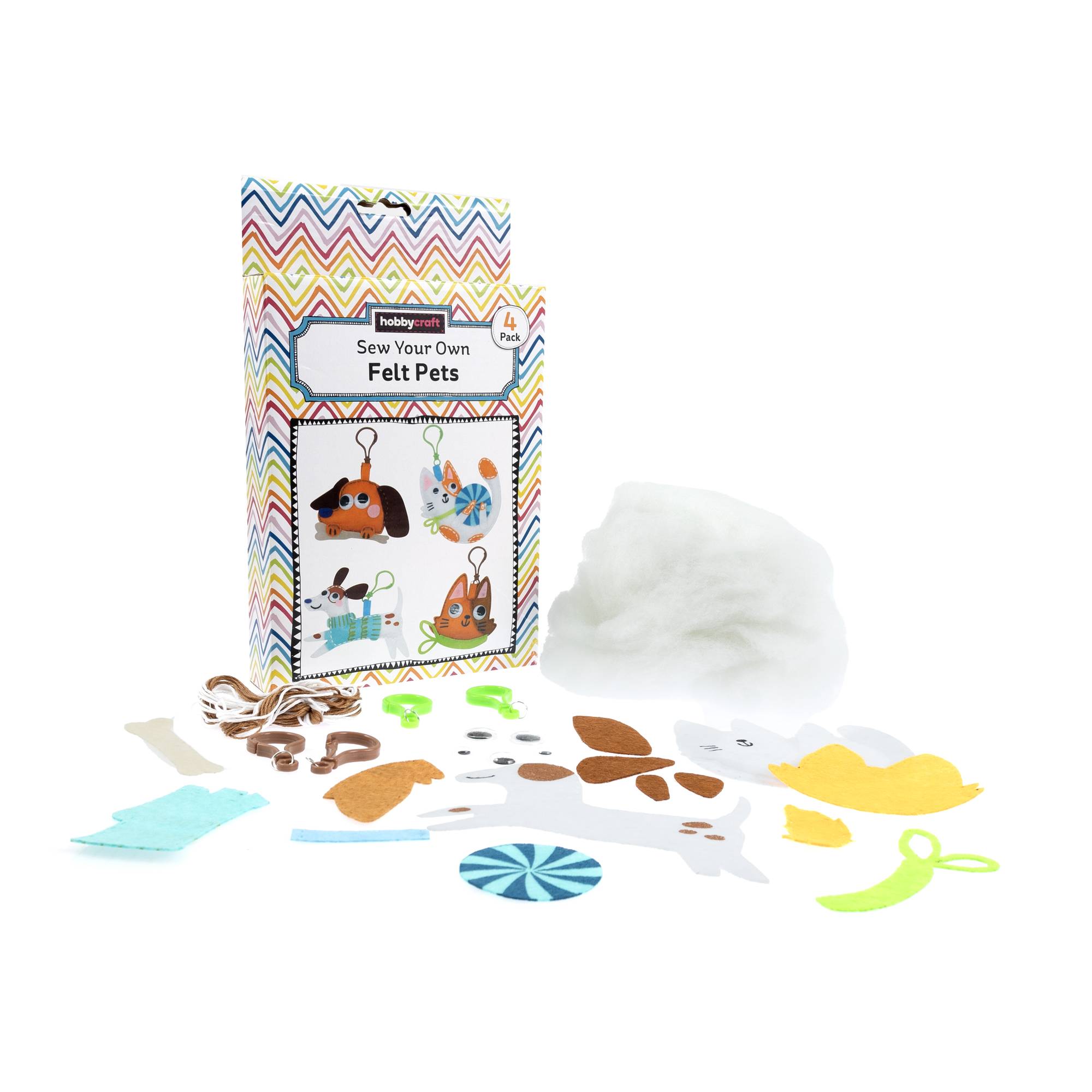 Sew Your Own Felt Pets