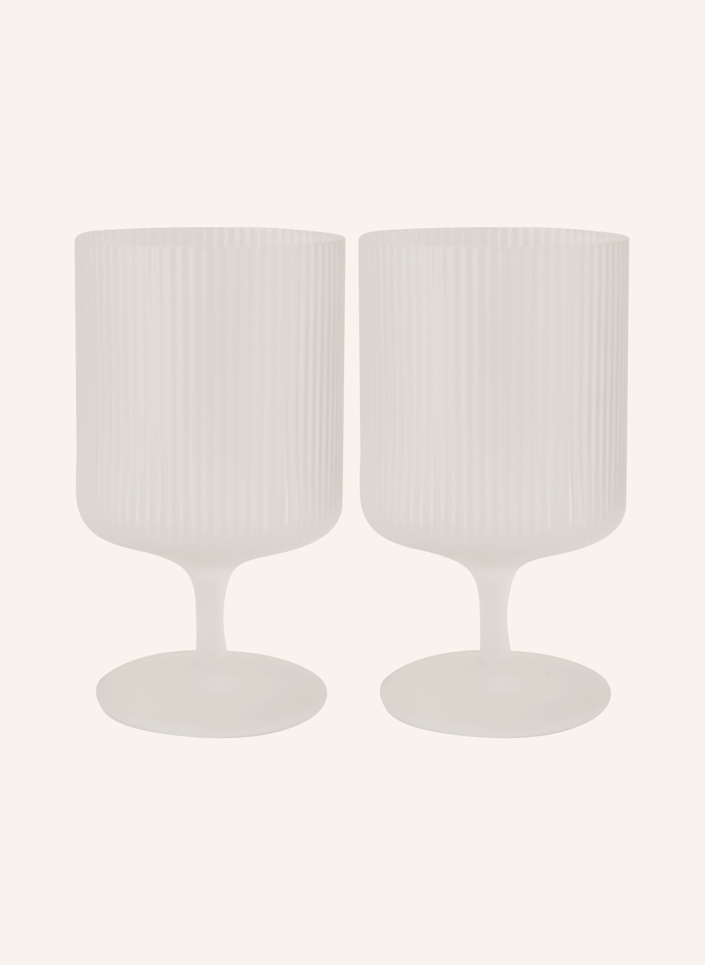Ferm LIVING 2er-Set Weingläser RIPPLE