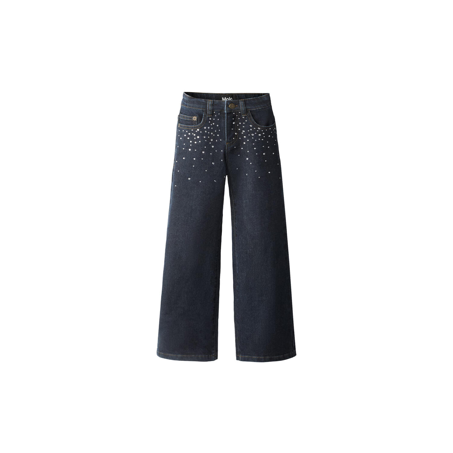 Asta Pants, rhinestone raw