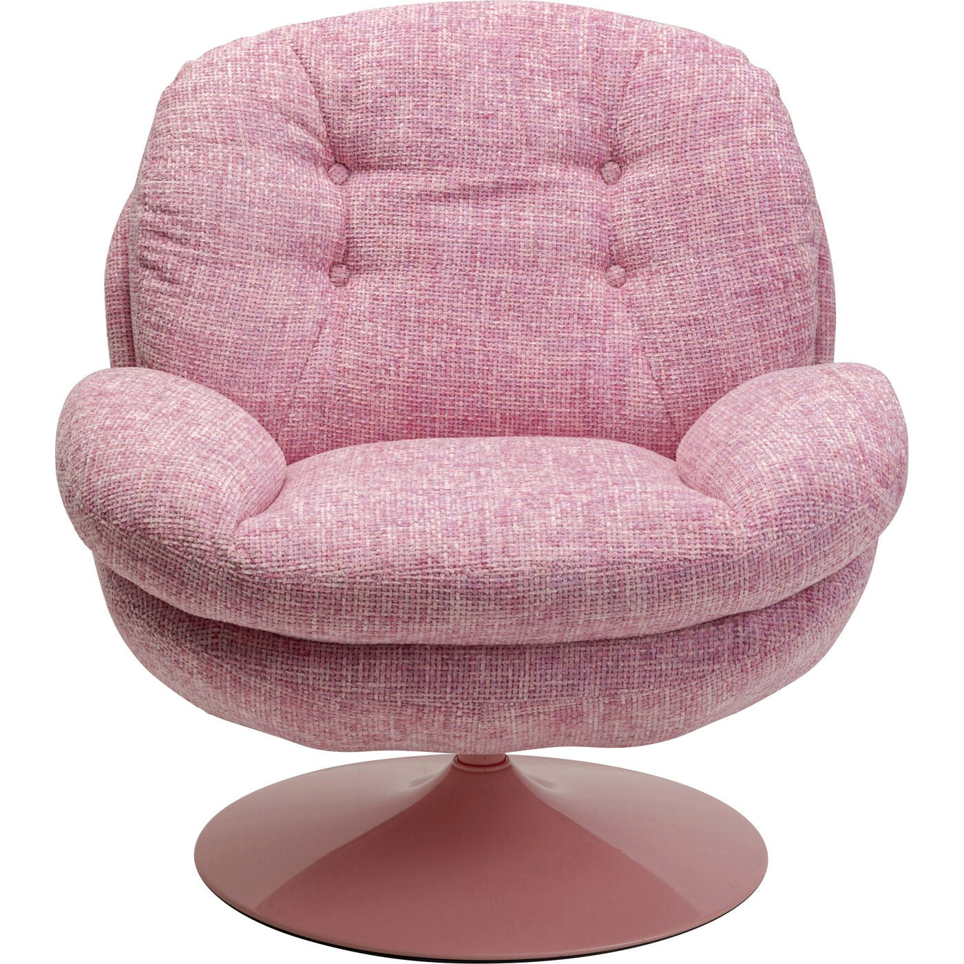 Kare Design Draaifauteuil Cosy roze