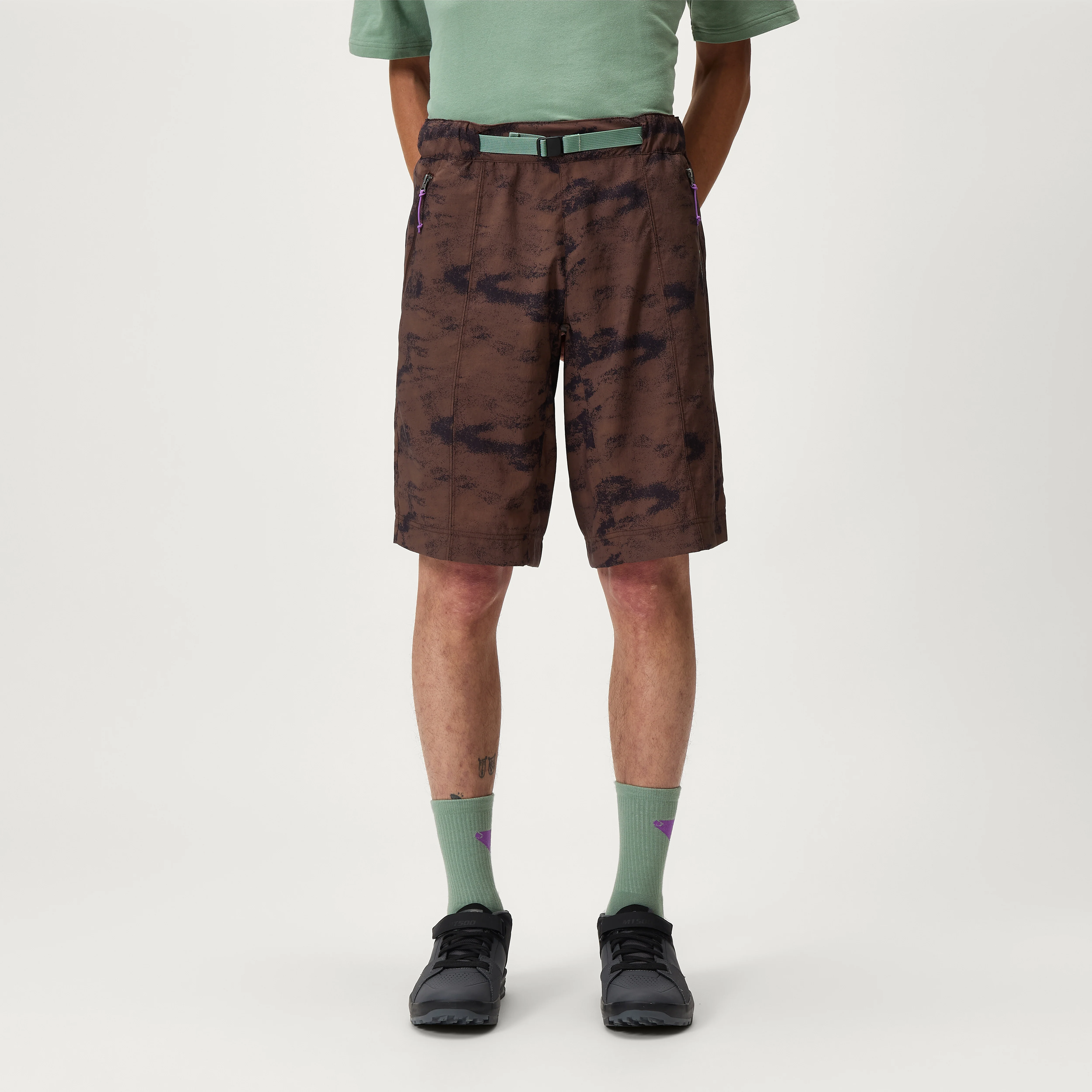 Unisex Forty1Thirty AOP Shorts - Java
