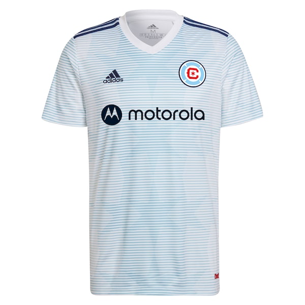 Chicago Fire adidas 2022 Lakefront Kit Replica Custom Jersey - White