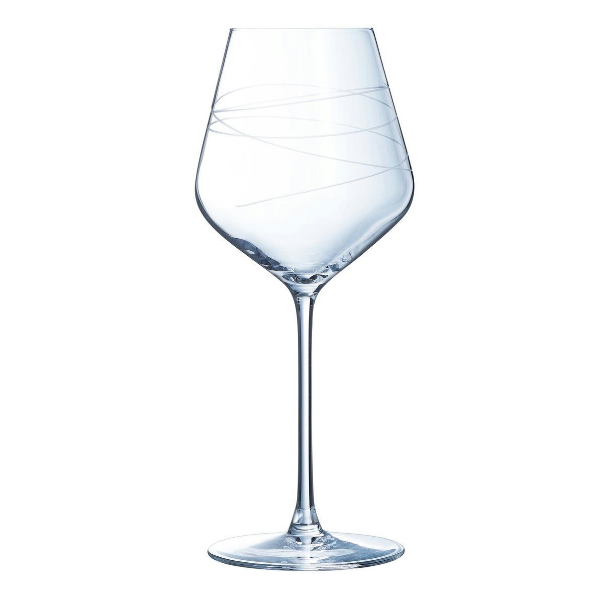 ABSTRACTION - 6 verres à pied 47cl Abstraction - Cristal d