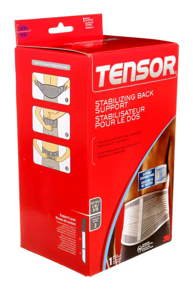 Tensor Adjustable Stabilizing Back Support Band
