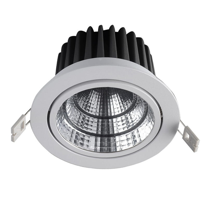 Oprawa wpuszczana WESTokrągła biała LED 15W 3000K 1320lm IP20 Italux
