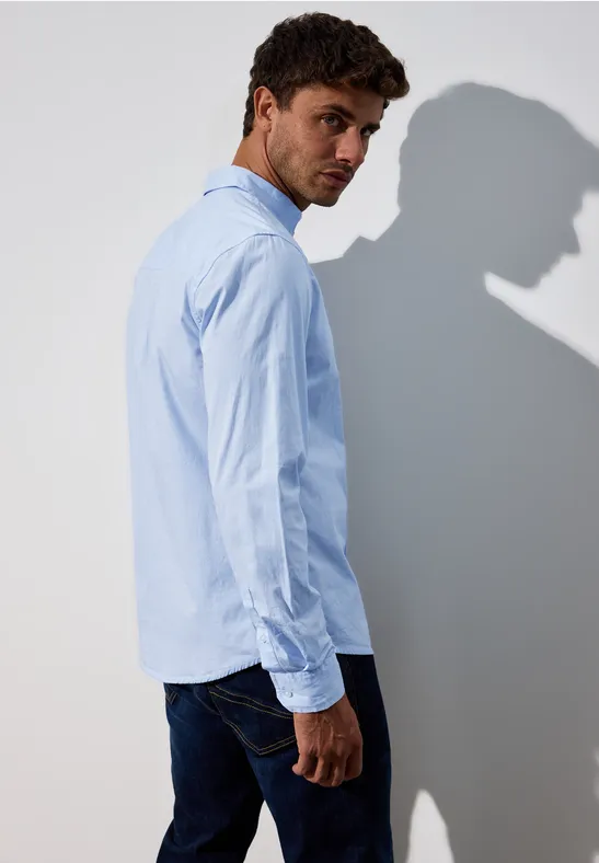 Popeline Stretch Hemd