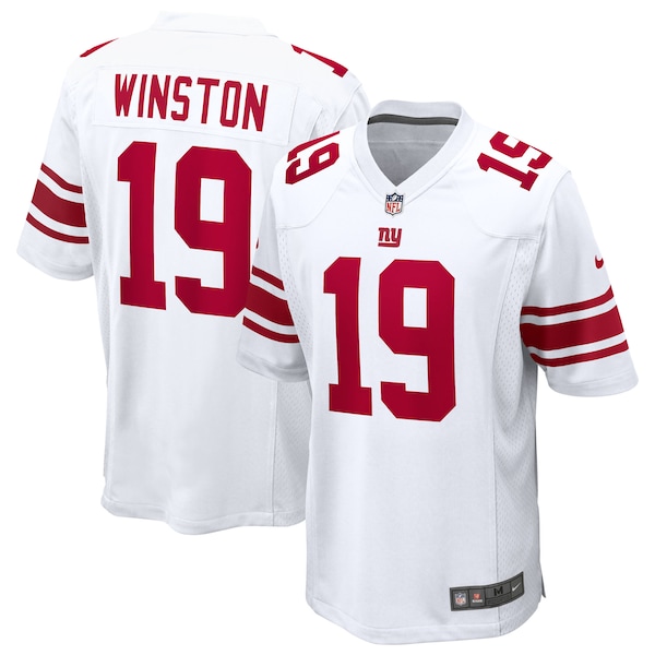 Jameis Winston New York Giants Nike Game Jersey -  White/Red