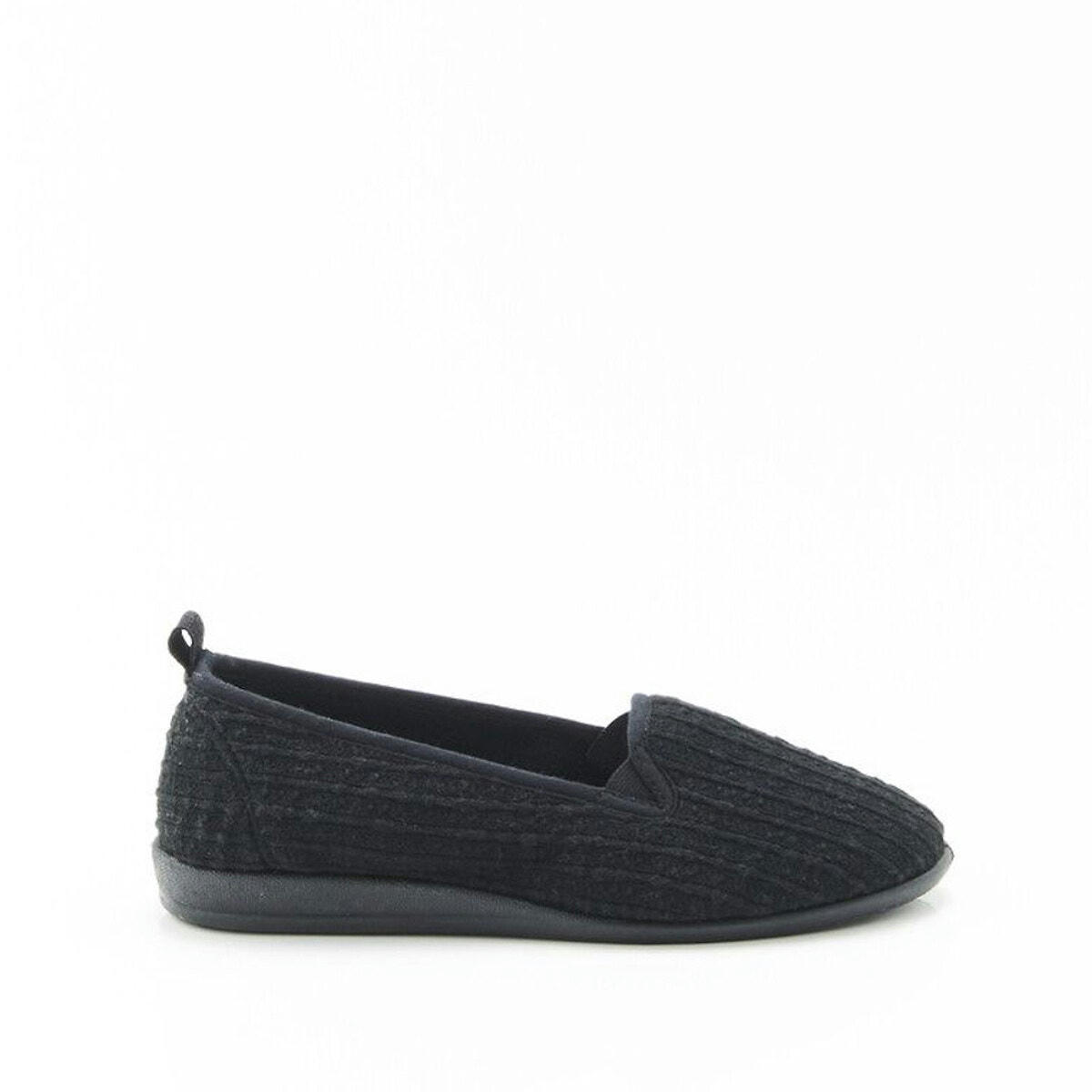 Ballerines  velours gaufré thermolactyl