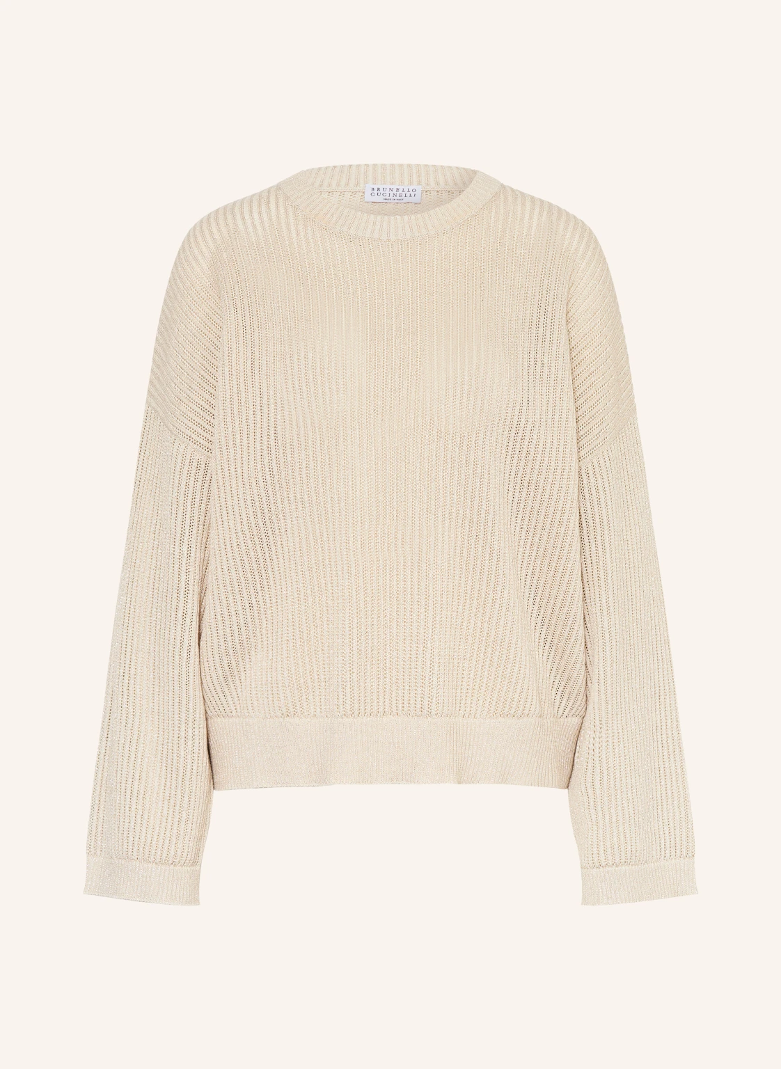 BRUNELLO CUCINELLI Pullover mit Glitzergarn