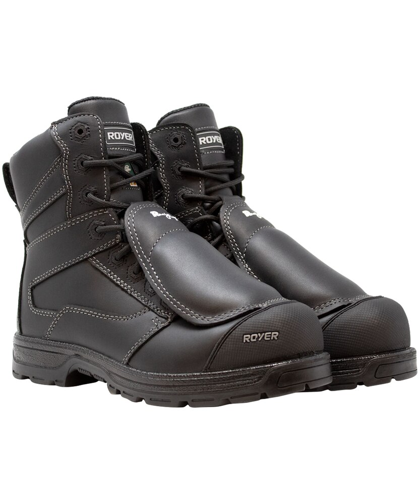 LP Royer Men's 8 Inch Composite Toe Composite Plate Agility Arctic Grip Work Boots