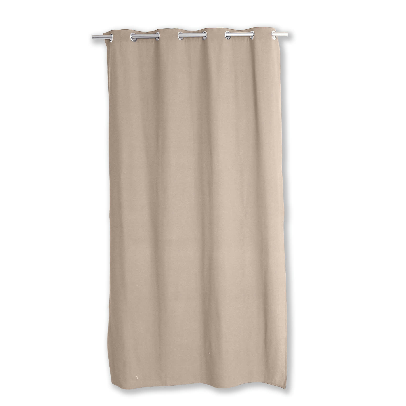 - Rideau d'ameublement en coton recyclé naturel 135x240 cm