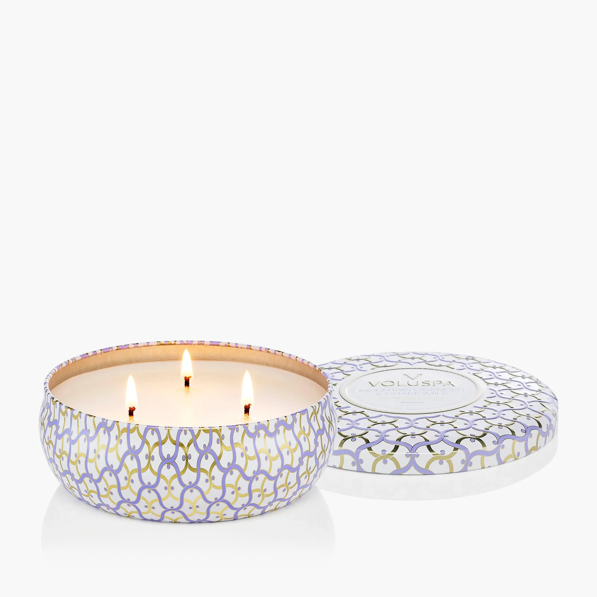Mountain Lavender & Chamomile - 3 Wick Tin Candle
