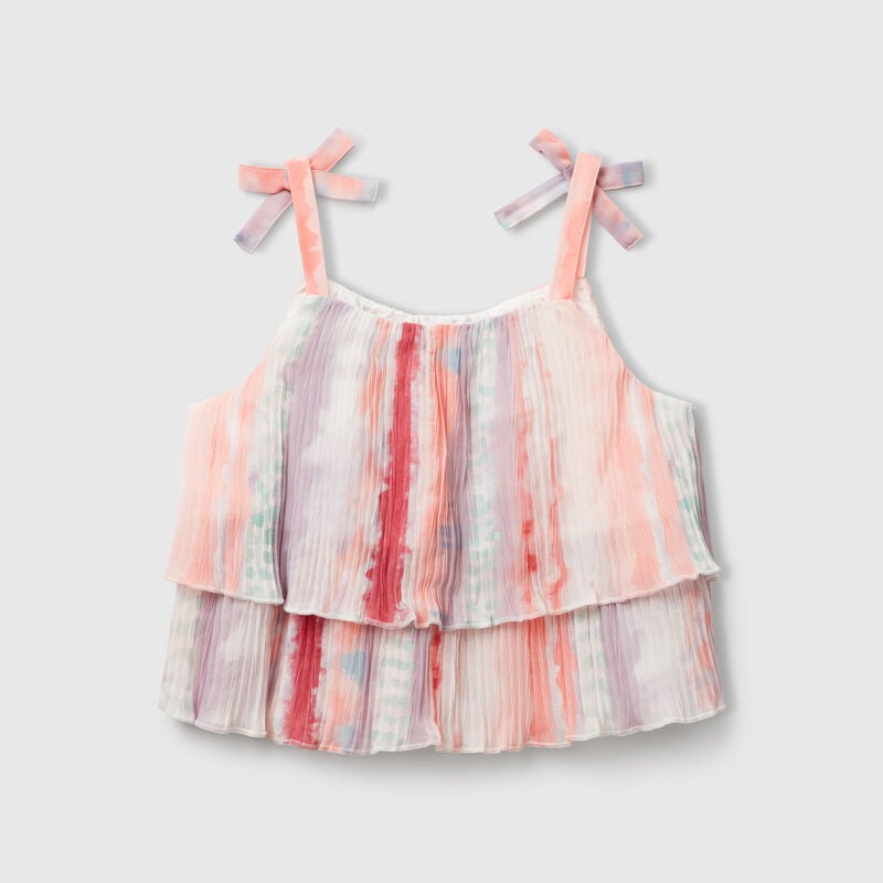 Pleated top