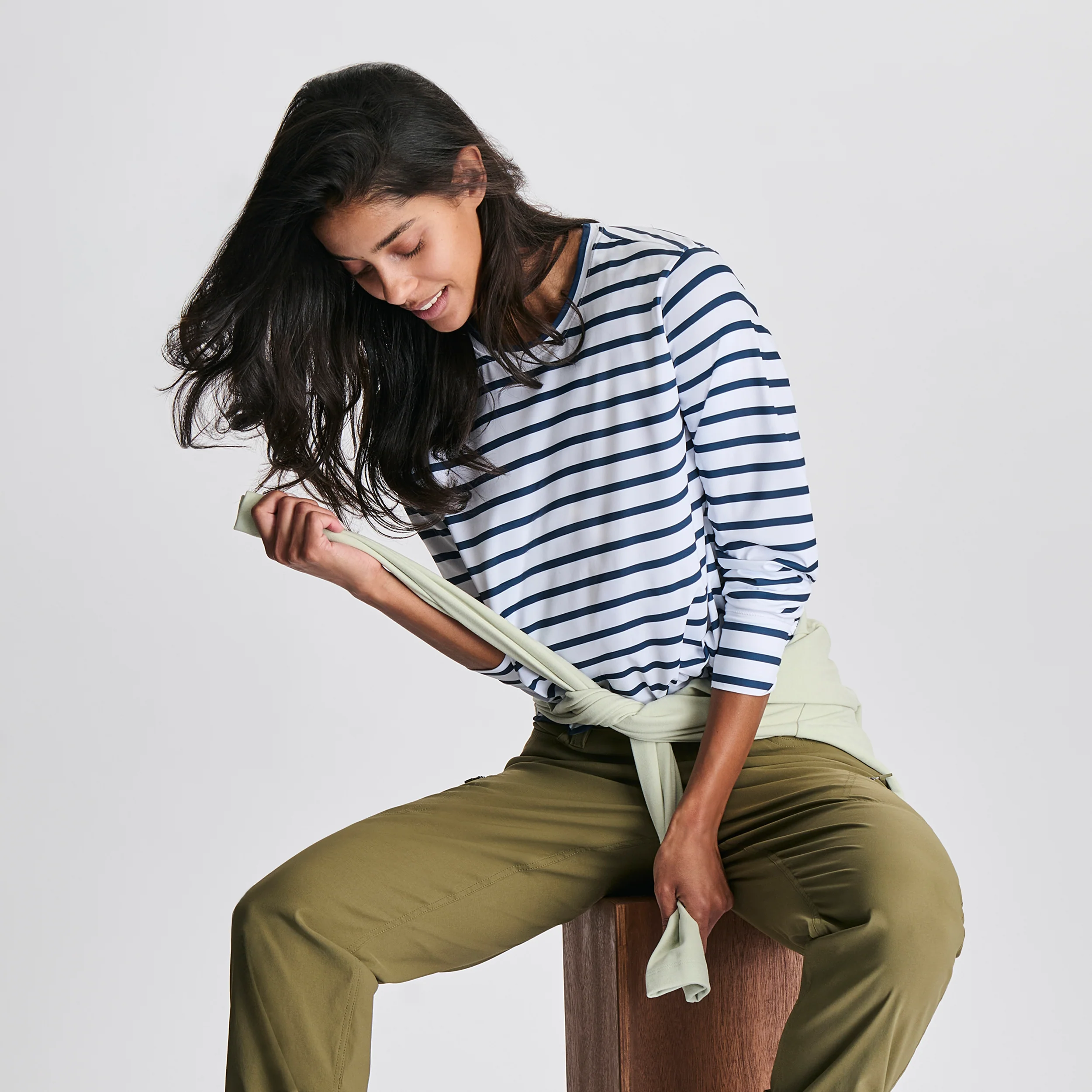 Women's Sundrift UPF Striped Shirt