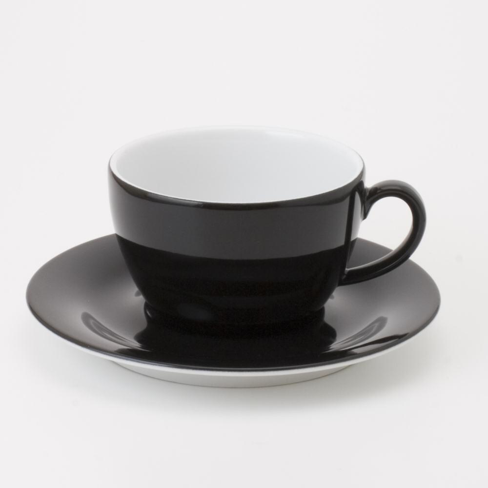 Kahla Pronto Cappuccino-Obertasse 0,25 l in pure black