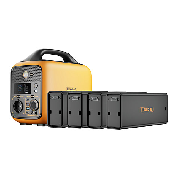 Kit Stand Exposition RUNHOOD - 1296 Wh   100 W Solaire - Energie Autonome pour Evenements et Salons