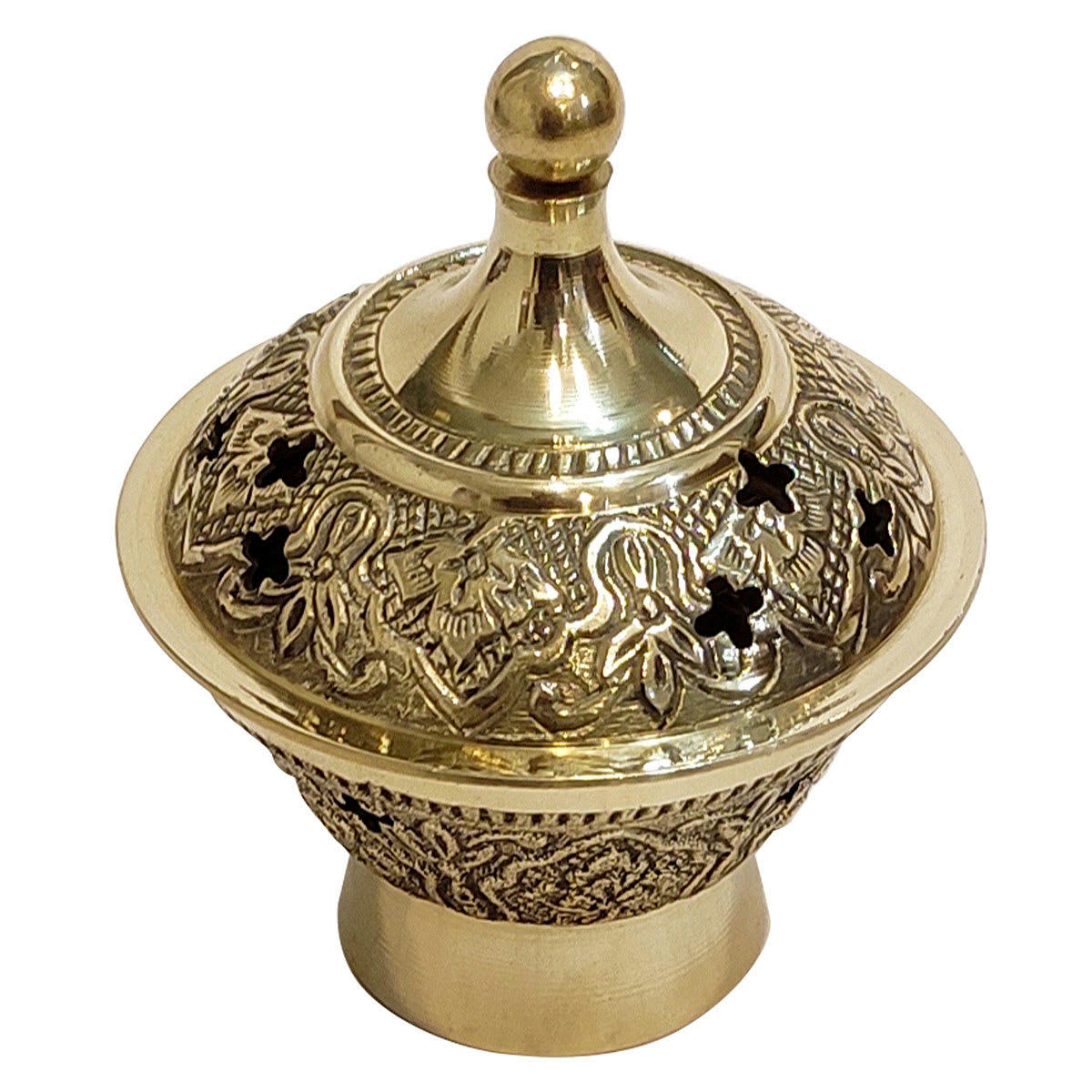 - Brule encens en laiton