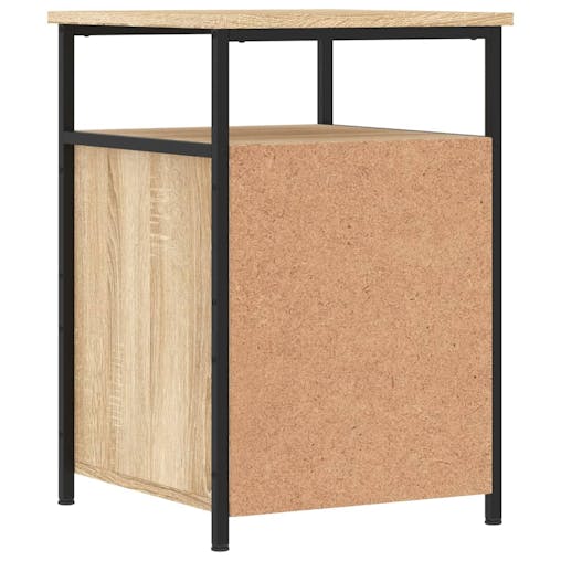 NNEVL Bedside Cabinets 2 pcs Sonoma Oak 40x42x60 cm Engineered Wood