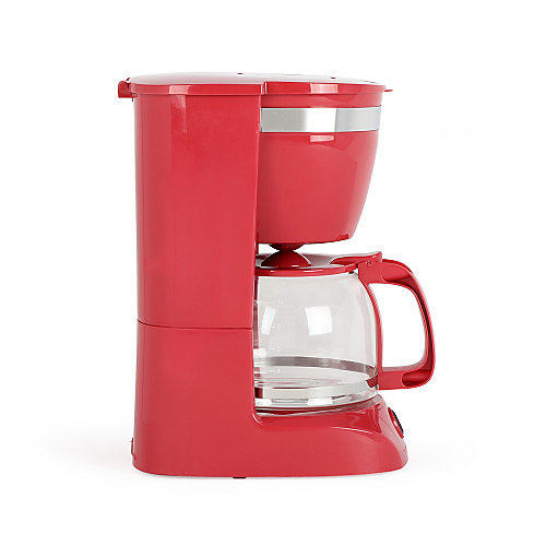 Cafetière électrique rouge 10-12 tasses