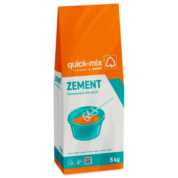 Zement, 5 kg, für innen und außen