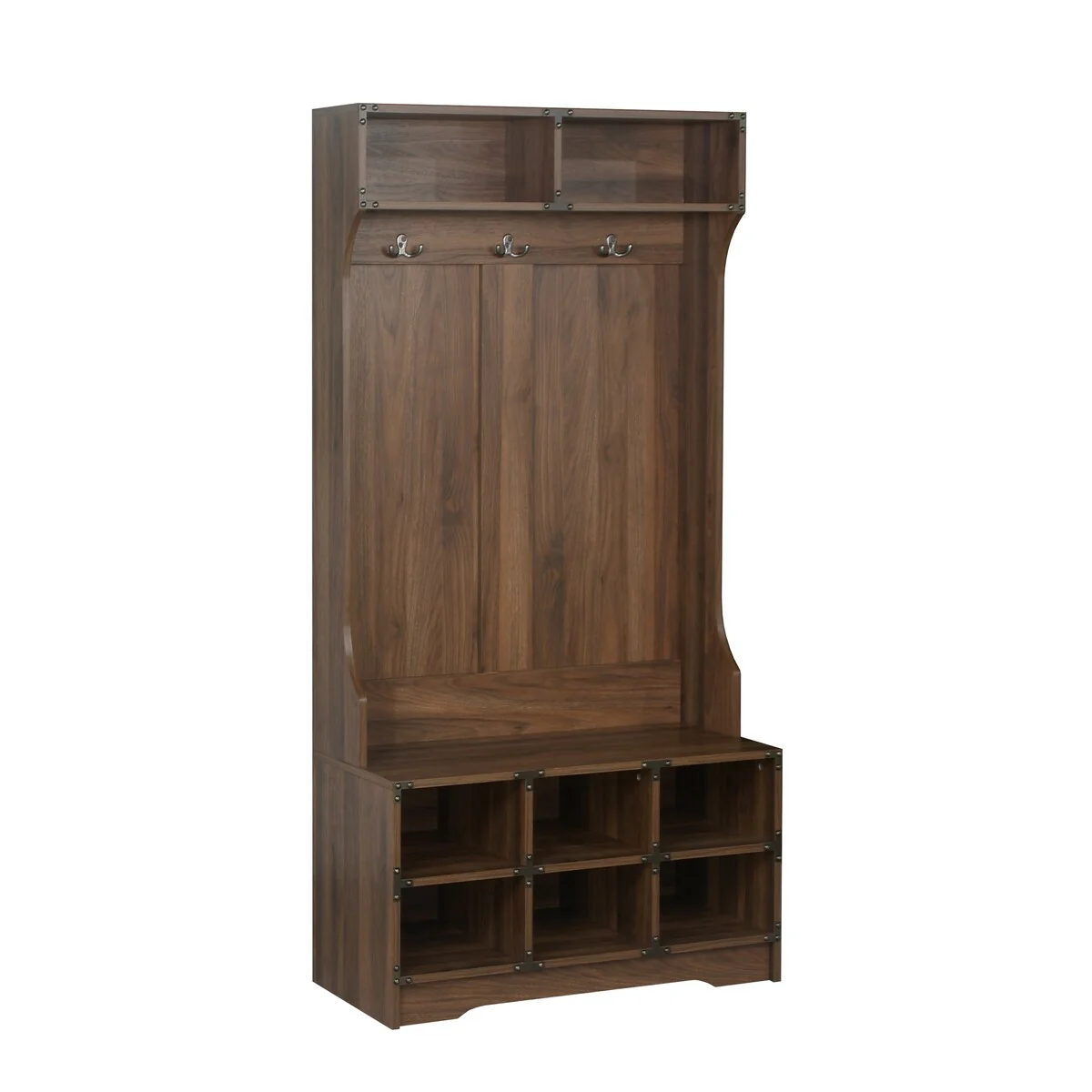 Brunei Hall Tree and Shoe Bench